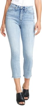 Calley Slim-Leg Cropped Jeans
