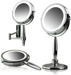 Lighted 3-in-1 Makeup Mirror Tabletop