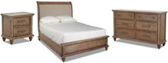 Richmond Bedroom Furniture, 3-Pc. Set (Queen Bed, Nightstand & Dresser)