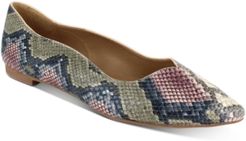 Pamela Scalloped Flats Women's Shoes