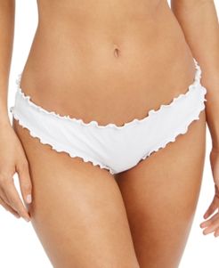 Ruffled-Edge Bikini Bottoms, Created for Macy's Women's Swimsuit