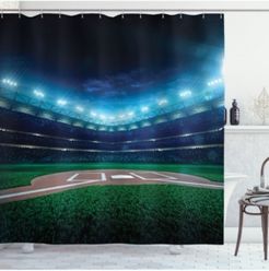Baseball Shower Curtain Bedding
