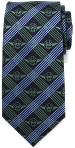 Yoda Plaid Men's Tie