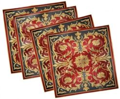 Turkish Pattern Set of 4 Napkins, 18" x 18"