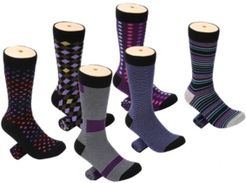 Snazzy Collection Dress Socks Pack of 6