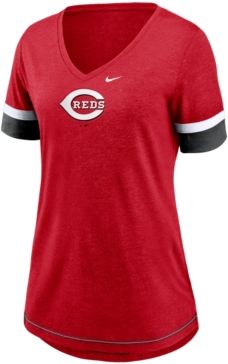 Cincinnati Reds Women's Tri-Blend Fan T-Shirt