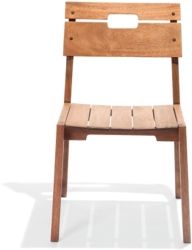 Otero Eucalyptus Wood Outdoor Chair