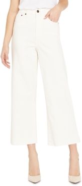 Cropped Wide-Leg Jeans