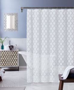 Katie Diamond Design Shower Curtain, 70" x 72" Bedding