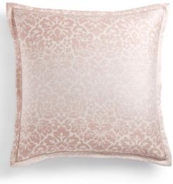 Sleep Luxe Cotton 800-Thread Count Printed Petal Ombre European Sham, Created for Macy's Bedding