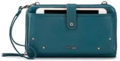 Iris Smartphone Leather Crossbody Wallet