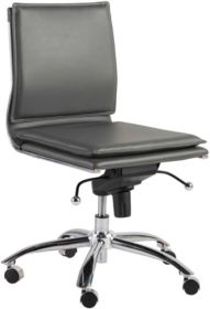 Closeout! Euro Style Gunar Pro Low Back Armless Office Chair