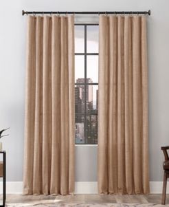 Delton 52" x 84" Stonewashed Cotton Ring Top Curtain Panel