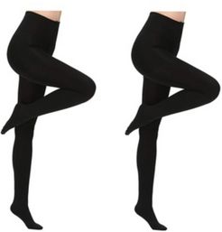 Premium Fleece Lined Tights, 2 Pack Also in Plus Size