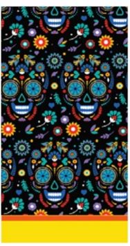 Day Of Dead Guest Paper Towel, Pack Of 32
