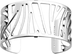 Wavy Openwork Adjustable Cuff Perroquet Bracelet, 25mm, 1in