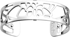 Openwork Thin Adjustable Cuff Nenuphar Bracelet, 14mm, 0.5in