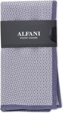 Elsley Mini-Geo Pocket Square, Created for Macy's