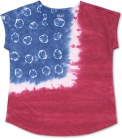 Tye-Dyed American Flag T-Shirt, Created for Macy's