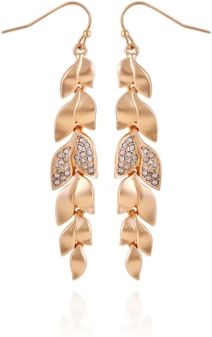 Fashionable Florals Drop Earring