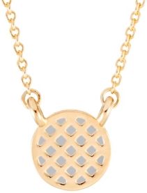 14K Gold Plated Mystic Enamel Pineapple Necklace