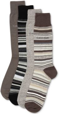 4-Pack Multi-Stripe Dress Socks
