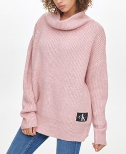 Oversized Cowl-Neck Sweater