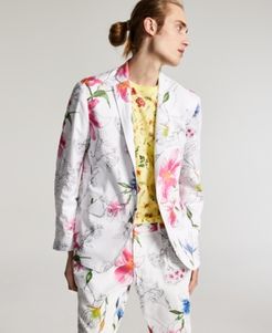 Inc Men's Slim-Fit Watercolor Lily Blazer, Created for Macy's