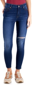 Juniors' Curvy Skinny Ankle Jeans