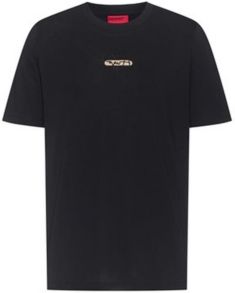 Durned Short Sleeve T-shirt with Hugo Embroidered Logo