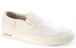 Sierra Denim Patchwork Slip-On Sneakers, Created for Macy's Men's Shoes