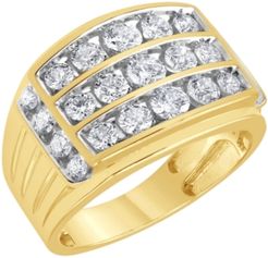 Diamond Cluster Ring (2 ct. t.w.) in 10k Gold