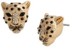 Cheetah Post Earrings