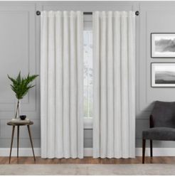 Harper Velvet Absolute Zero Blackout Window Panel, 95" x 50"