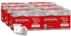 Holiday Blend Medium Roast Single Serve Pods, Keurig K-Cup Brewer Compatible, 60-Ct.