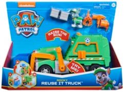 Rocky's Reuse It Deluxe Truck with Collectible Figure and 3 Toolsfor Kids Aged 3 and up