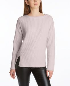Side Slit Long Sleeve Sweater