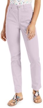 Petite Natural Straight-Leg Jeans, in Petite & Petite Short, Created for Macy's