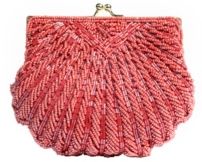 Iconic Fully Beaded Shell Clutch