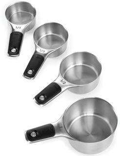 Good Grips Set of 4 Stainless Steel Magnetic Measuring Cups