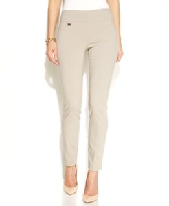Tummy-Control Pull-On Skinny Pants, Created for Macy's