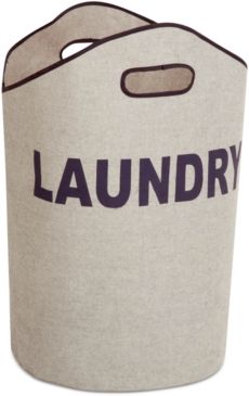 Honey-Can-Do Gray Laundry Tote