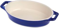 Ceramic 11" Oval Baking Dish
