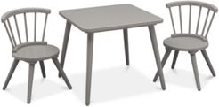 Children Windsor Table and 2 Chair Set