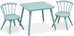 Children Windsor Table and 2 Chair Set