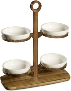 Bbq Passion Collection 5-Pc. Bowl Tray Stand