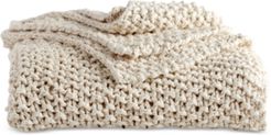 Pure Cotton Chunky Knit Throw Bedding