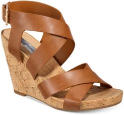 Inc Women's Landor Strappy Wedge Sandals, Created for Macy's Women's Shoes