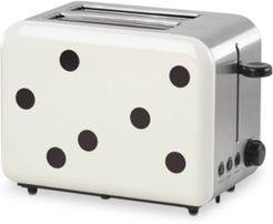 new york All In Good Taste Deco Dot Toaster