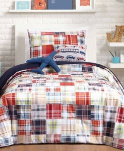 Bryce Reversible 4-Pc. Twin Comforter Set Bedding